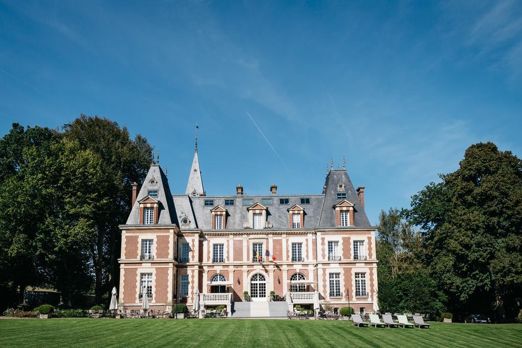 Chateau-Hotel De Belmesnil Saint-Denis-le-Thiboult Bagian luar foto